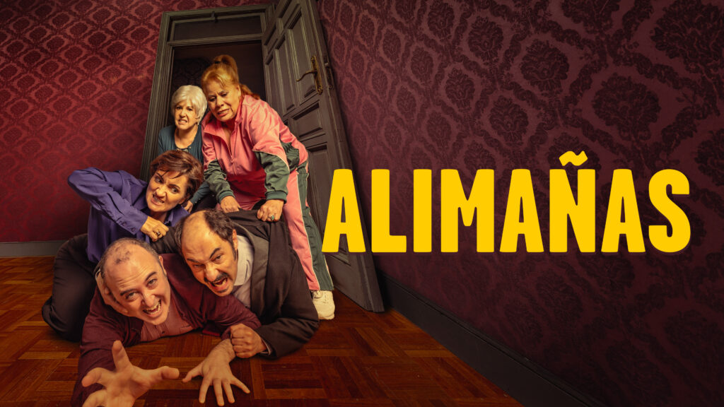 Cartel promocional de la película Alimañas.